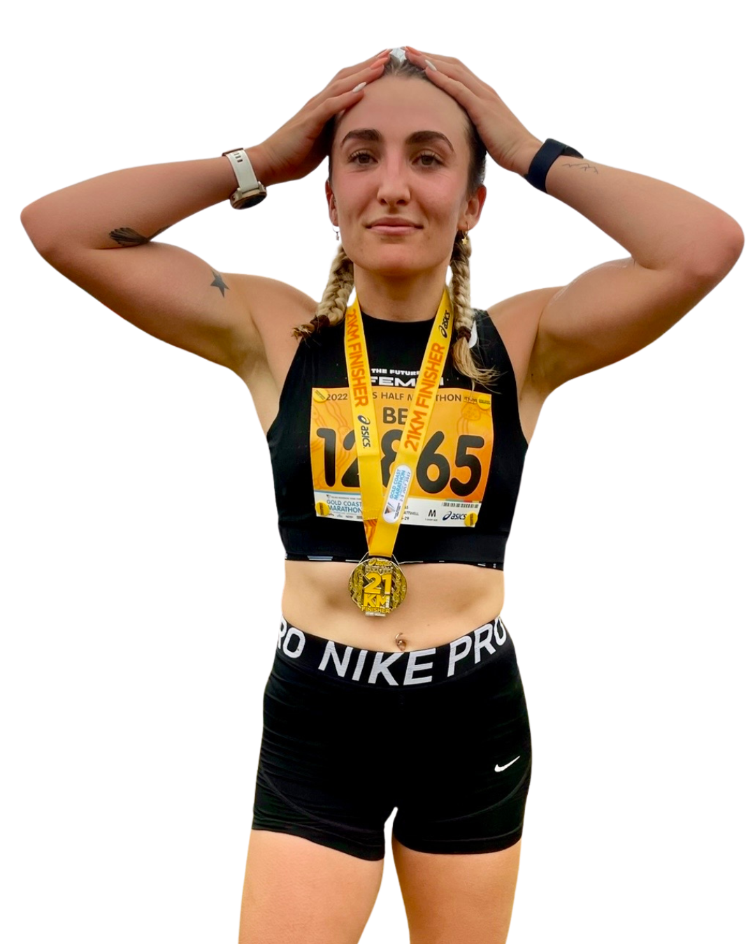 Bexfit running medal